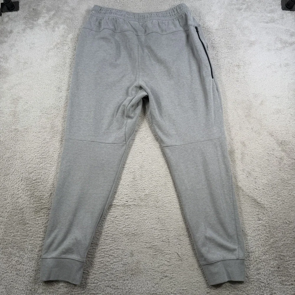 Nike Sweatpants Mens Large Grey French Terry Drawstring Gym Joggers Active
